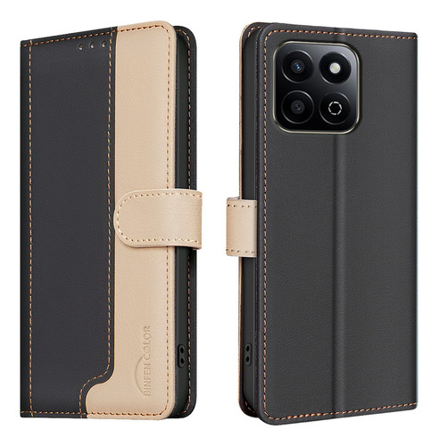 Funda De Piel Tipo Cartera Para Teléfono Inteligente Honor 200
