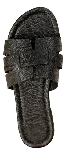 Nuevo Sandalias Planas Informales L For Mujer, Color Liso,