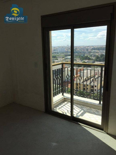 Cobertura Com 2 Dormitórios À Venda, 120 M² Por R$ 850.000,00 - Campestre - Santo André/sp - Co1487