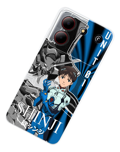 Funda Para Zte Evangelion Shinji Ikari Niño Eva 01 Anime