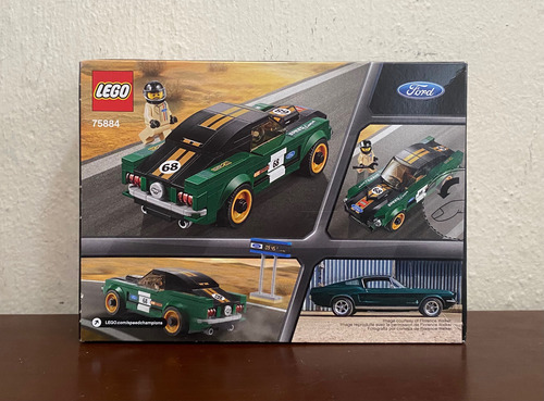 Lego Speed Champions, 1968 Mustang Fastback, Nuevo 183 Set Nuevo Y Sellado (Usado)