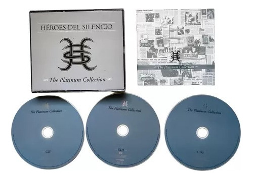 Héroes Del Silencio  The Platinum Collection  3 X Cd