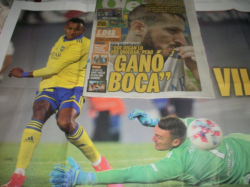 Ole Poster Gol De Villa Vs. Armani -boca Vs. River Liga 2022 (Usado)