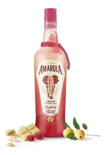 Licor Fino Raspberry Amarula Garrafa 750ml With Marula