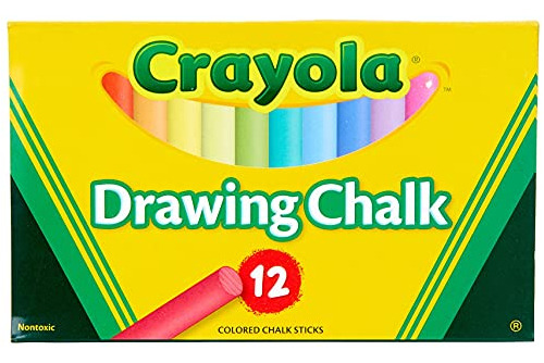 Crayola Bulk Buy Art Colored Chalk 12 Pack - Colores Surtido