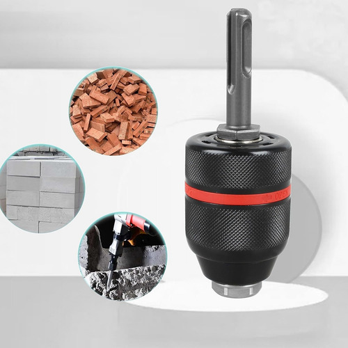 Adaptador Sds Chuck De 3 Mordazas Para Martillos De La Serie