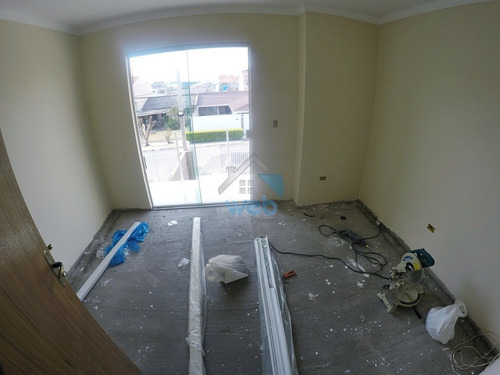 Imagem 22 de 26 de Sobrado À Venda No Bairro Cic, Com Dois Quartos, Sala, Cozinha, Banheiro Social E Edícula Com Churrasqueira E Banheiro, Além De Lindo Acabamento. - Ca02084 - 70728084