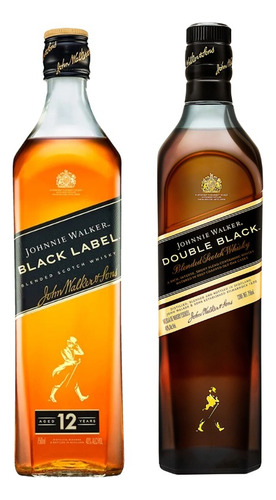 Johnnie Walker Black Label 750ml Y Double Black 750ml
