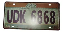 Comprar Matriculas Chapas Decorativas Vintage Antiguas Ohio