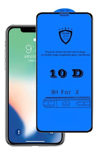 Protector Vidrio Templado 10d Cobertura Total Samsung A70