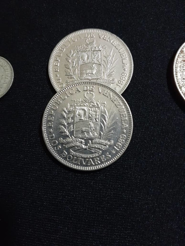 Monedas Venezolanas Antiguas Coleccionables Diferentes Años (Usado)