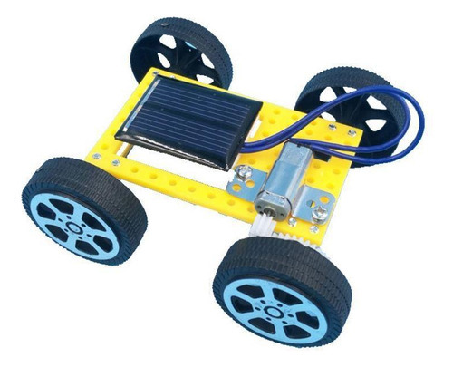 Carrinho De Montar Movido Energia Solar Brinquedo Educativo