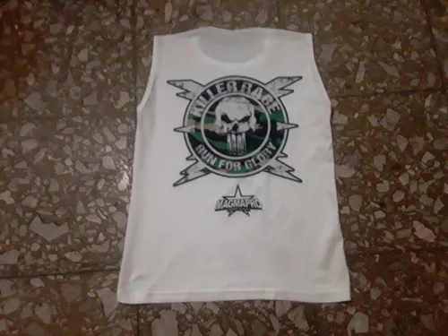 Remera Blanca Deportiva Magmatro Sport Talle 10 (Usado)