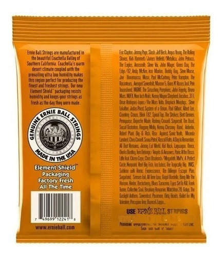 Imagen 2 de 2 de Cuerdas Guitarra Eléctrica Ernie Ball Hybrid Slinky Rps 0946