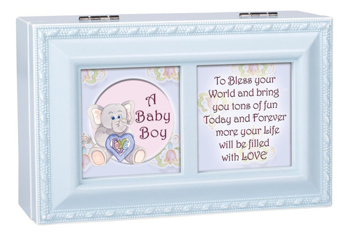 Caja De Música Con Texto En Inglés «to Bless Your World» Ton