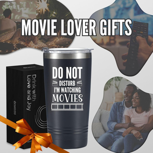 Regalos Para Amantes Del Cine, Vaso Aislado De Viaje De 20 O