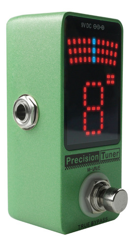 Tuner Chromatic Guitar Bass Pedal Led Precision Tuner Bypass