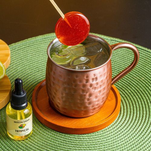 12 Pirulitos Cristal De Moscow Mule