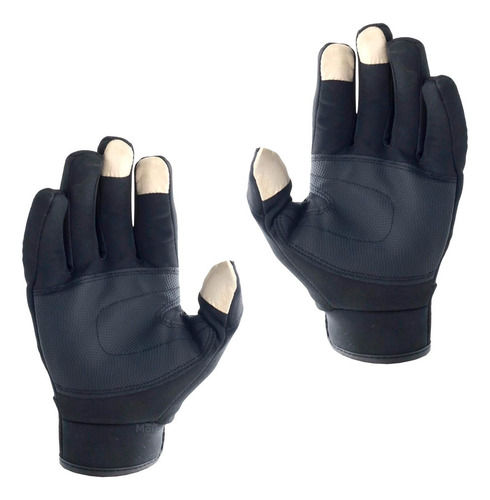 Guante Deportivo Grande Color Negro Para Pantalla Tactil