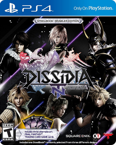 Dissidia Final Fantasy Nt Steelbook Brawler Edition Ps4