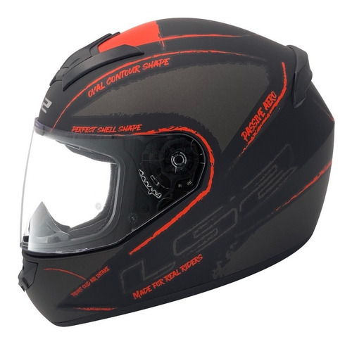 Imagen 4 de 8 de Casco Moto Ls2 Integral 352 Rookie Brush Modelo 2021