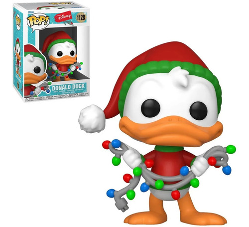 Funko Pop Pato Donald 1128 Donald Duck Feriado Natal Disney