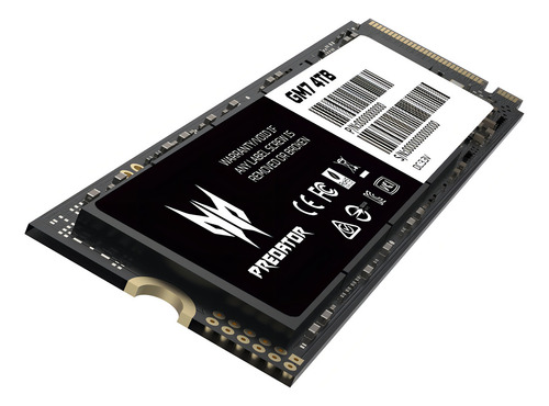 Ssd Interno 4tb Acer Predator Gm7 M.2 2280 Nvme Pcie 4.0