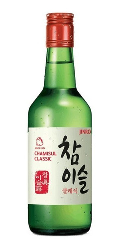 Jinro Soju Variedades Y Sabores 360ml Made In Korea