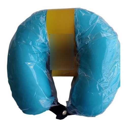Imagen 2 de 6 de Combo 2 Almohada Cuello De Viaje Premium Memoria Inteligente