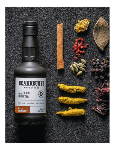 Shampoo, Acondicionador, Gel De Ducha - 3 En 1 Beardburys