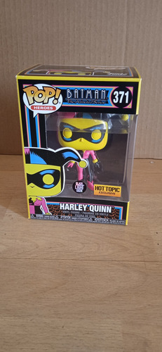 Funko Pop Harley Quinn Blacklight Hot Topic Exclusive Nueva