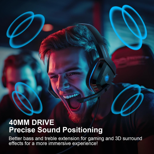 Auriculares Para Juegos De Phoinikas, Auriculares Ps5 Para P
