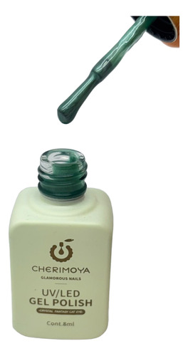 Esmalte Semi Ojo De Gato Cherimoya 8ml Uñas Manicura 046 Trees