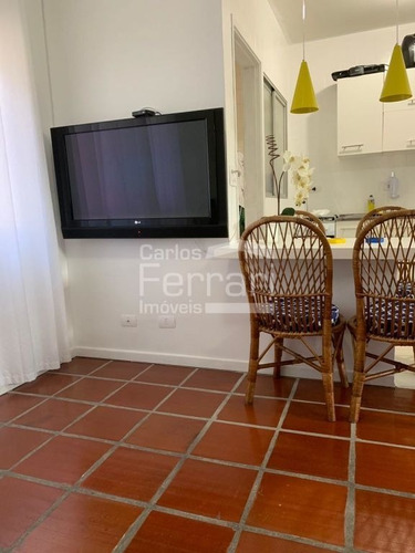 Imagem 9 de 13 de Charmoso Apartamento Na Enseada 400m Da Praia - Cf33644