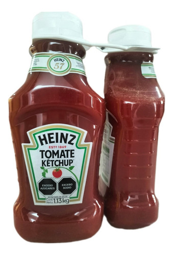 Salsa Catsup Heinz Ketchup 2 Piezas De 1.13 Kg C/u (2.26kg)