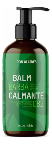 Kit Balm Shampoo Para Barba 450g Cb2 Pente Duplo Don Alcides