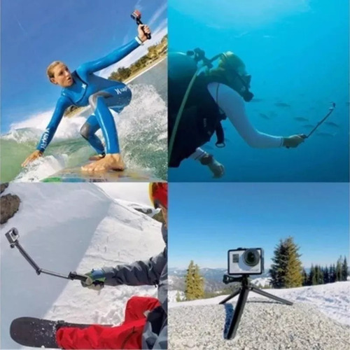 Imagem 4 de 5 de Bastão Extensível Para Gopro Hero 3 Way Multifunção