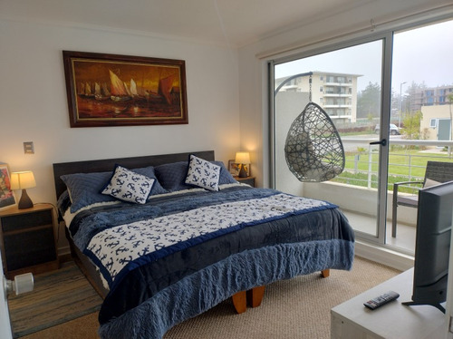 Se Arrienda Dpto. 3d2b+1e - Condominio Parquemar El Tabo