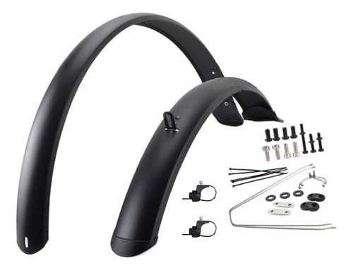 Juego De Guardabarros Para Bicicleta, Mate De 27,5 Pulgadas