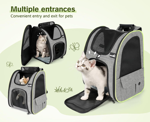 Mochila Para Gatos Pequeños Viajes Al Aire Libre