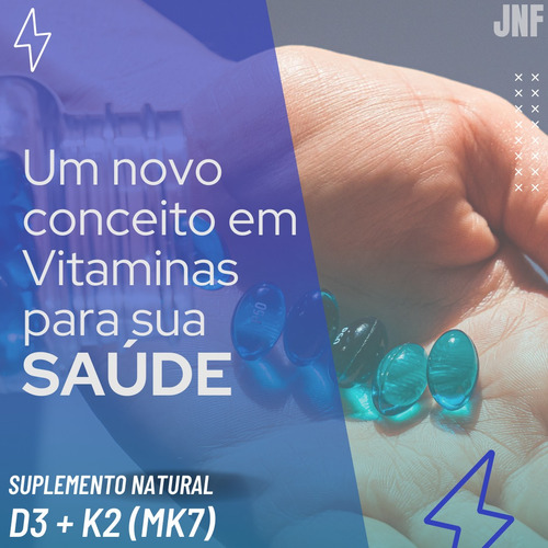 Vitamina D3+k2 30 Capsulas