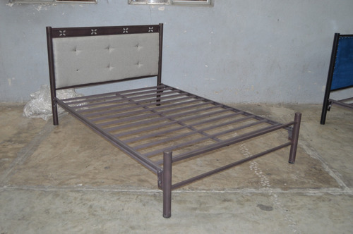 Cama Loreto Matrimonial Recamara Box Para Colchon Tarima