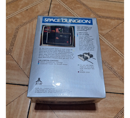 Atari Cosmic Treasure: Space Dungeon (cartr. 5200)