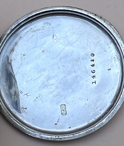 Antiguo Reloj De Bolsillo Election Grand Prix Plata 800#0024 (Usado)