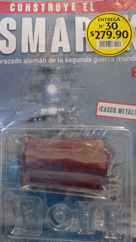 Construye El Mitico Acorazado Bismarck #30 Editorial Salvat