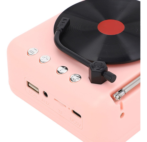 Altavoz Estilo Tocadiscos Retro Hifi Con Calidad De Sonido B