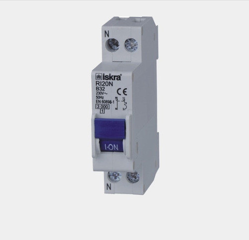 Breaker Termomagnetico 1x10a Iskra