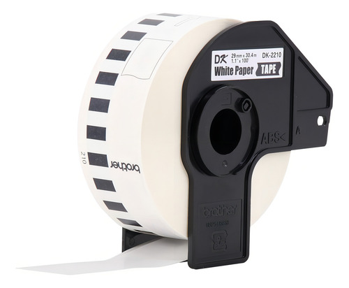 Cinta Brother Dk-2210 (29 Mm X 30,4 Metros) Tinta Negro