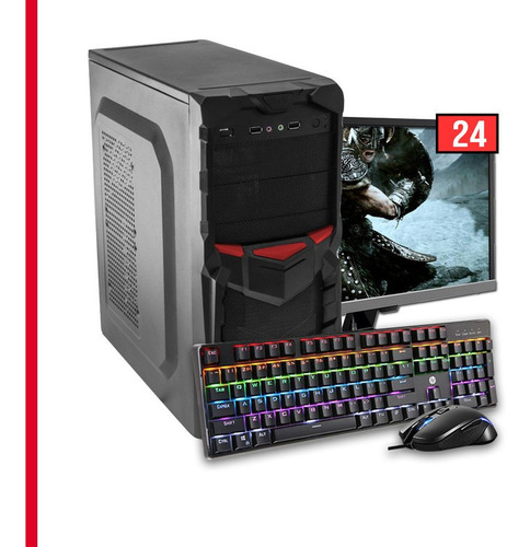 Pc Gamer Core I5, 16gb Ram, Gtx 550ti, Ssd 480gb, Monitor 24