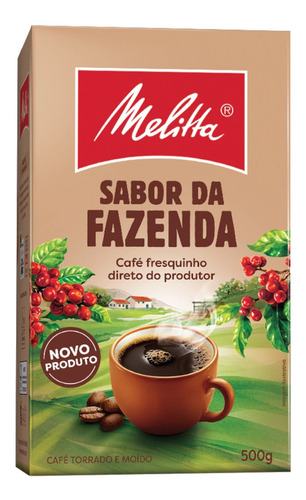 Café Brasilero Melitta Sabor Da Fazenda 500g